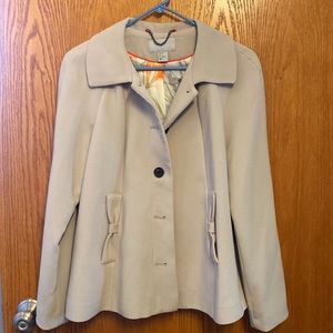 H & M jacket, beautiful lining, size 8